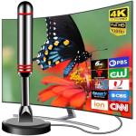 Indoor TV Antenna with Strong Magnetic Base