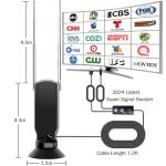 Indoor HD TV Antenna with Signal Booster