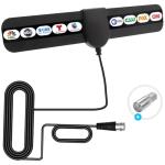 360° Digital Indoor TV Antenna with Signal Booster