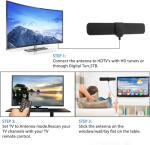 360° Digital Indoor TV Antenna with Signal Booster