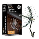 GE Outdoor Long Range HD TV Antenna with J Mount