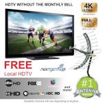 GE Outdoor Long Range HD TV Antenna with J Mount