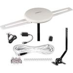 360° Amplified HDTV Antenna for Indoor/Outdoor Use