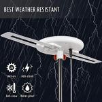 360° Amplified HDTV Antenna for Indoor/Outdoor Use