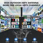 Outdoor HD TV Antenna with 1600+ Mile Range
