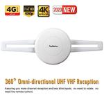 360° Amplified HDTV Antenna for Indoor/Outdoor Use