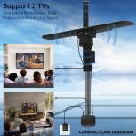 Outdoor HD TV Antenna with 1600+ Mile Range
