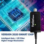 360° Amplified HDTV Antenna for Indoor/Outdoor Use