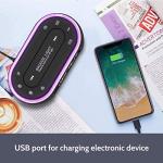 Housbay Glow Alarm Clock Radio with USB Charger