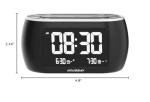 Housbay Glow Alarm Clock Radio with USB Charger