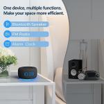 Bluetooth Speaker Alarm Clock with FM Radio