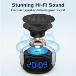 Bluetooth Speaker Alarm Clock with FM Radio