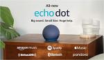 Echo Dot with Alexa - Vibrant Speaker in Deep Sea Blue
