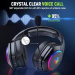 Wireless Gaming Headset with 7.1 Surround Sound