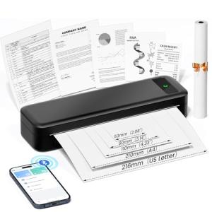 Wireless Portable Inkless Thermal Printer for Travel