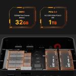 BOSGAME P4 Mini Gaming PC with Ryzen 7