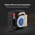 BOSGAME P4 Mini Gaming PC with Ryzen 7