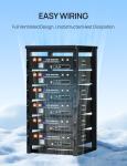 ECO-WORTHY 3U Server Rack with Wheels for Batteries