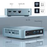 PELADN Mini PC N5095, 8GB RAM, 256GB SSD