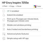HP Envy Inspire 7255e Wireless Color Printer
