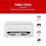 Canon PIXMA TS4320 Wireless Color Inkjet Printer