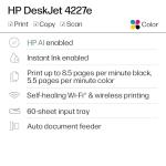 HP DeskJet 4227e All-in-One Wireless Printer