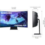 Samsung Odyssey Ark 55" 4K Curved Gaming Monitor Bundle