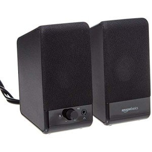 USB-Powered Desktop Speakers with Volume Control