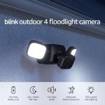 Blink Outdoor 4 Floodlight Camera System with Alexa
