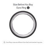Oura Ring 4 - Stealth, Size 11 - Smart Tracker