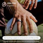 Oura Ring 4 - Stealth, Size 11 - Smart Tracker