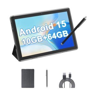 HOTTABLET 10" Android Tablet with Case & Stylus