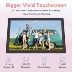 10-Inch Android 15 Tablet with Keyboard and Mouse