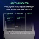 Skytech Nebula Gaming Desktop PC with Intel i3