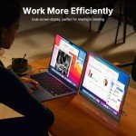 15.6-Inch Portable 1080P HDMI USB-C Monitor