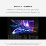 SAMSUNG 32-Inch Odyssey G50D QHD Gaming Monitor