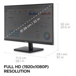 ViewSonic 32" Full HD Frameless Monitor with Speakers