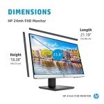 HP 24mh FHD 23.8-Inch Monitor with Speakers
