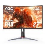 AOC 27" Curved Ultra-Fast Gaming Monitor