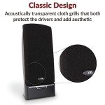 Cyber Acoustics CA-2014 Stereo Speakers with Easy Controls
