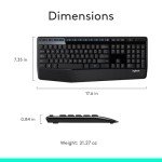 Logitech MK345 Wireless Keyboard and Mouse Set