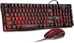 Rii Gaming Keyboard and Mouse Combo with LED Lights