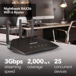 NETGEAR Nighthawk WiFi 6 Router AX3000