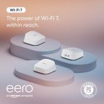Amazon eero 7 Dual-Band Mesh Wi-Fi Router 3-Pack