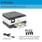 HP OfficeJet 8015e Wireless Color All-in-One Printer