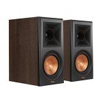 Klipsch RP-600M Walnut Bookshelf Speakers - Pair