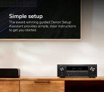 Denon AVR-S570BT 5.2 Channel AV Receiver