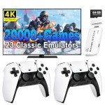 Retro Gaming Console with 20,000+ Games & Controllers