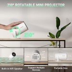 XuanPad Full HD WiFi Bluetooth Portable Projector