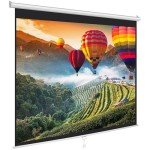 Pyle 84-Inch Manual Pull-Down Projector Screen